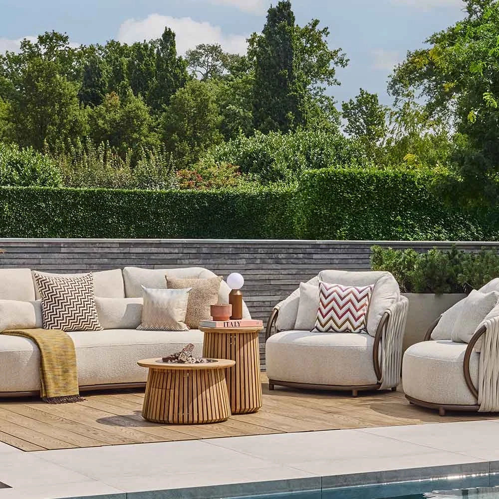 Gassflaskeskjuler – Lagune – Teak