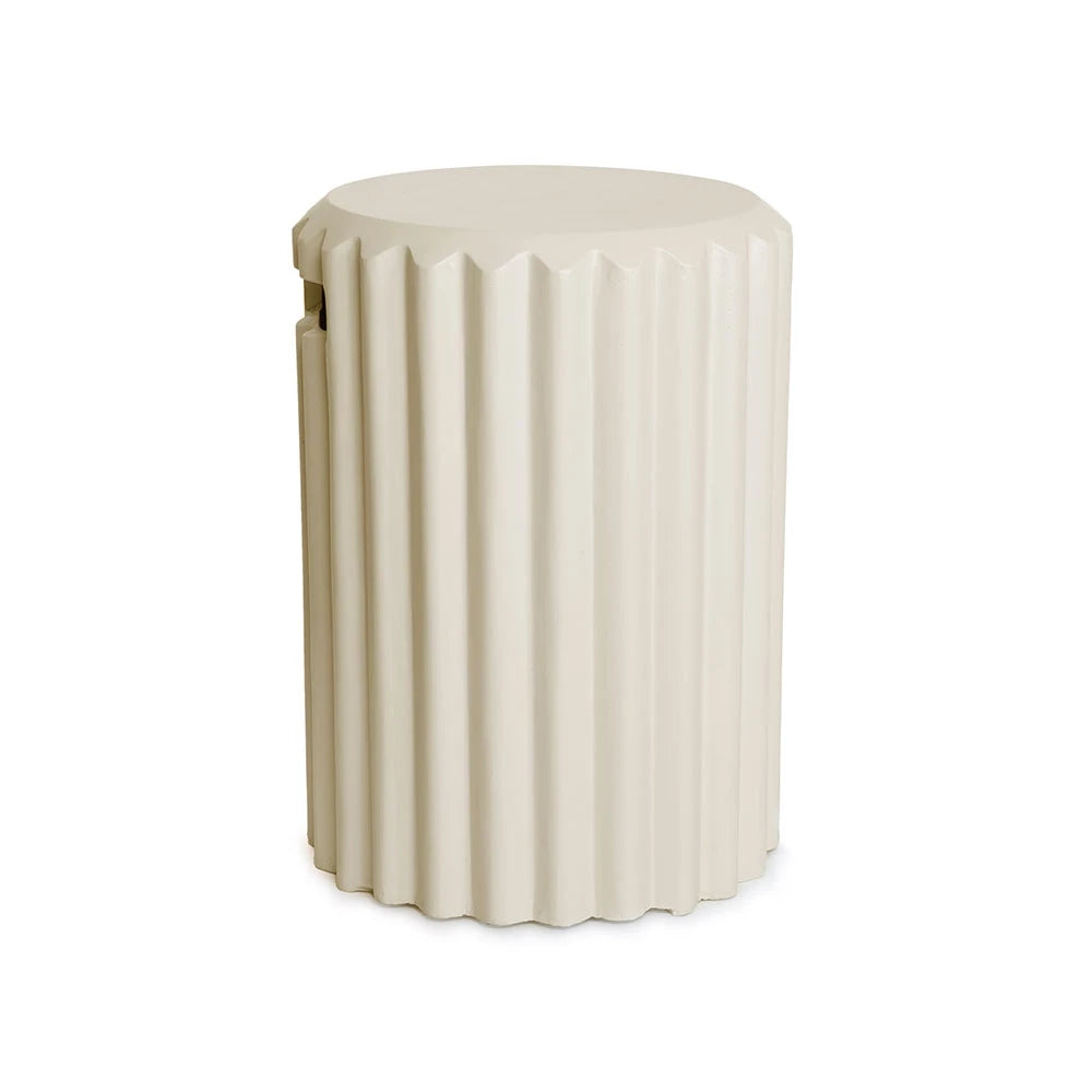 Gassflaskeskjuler – Rib – Oyster Beige