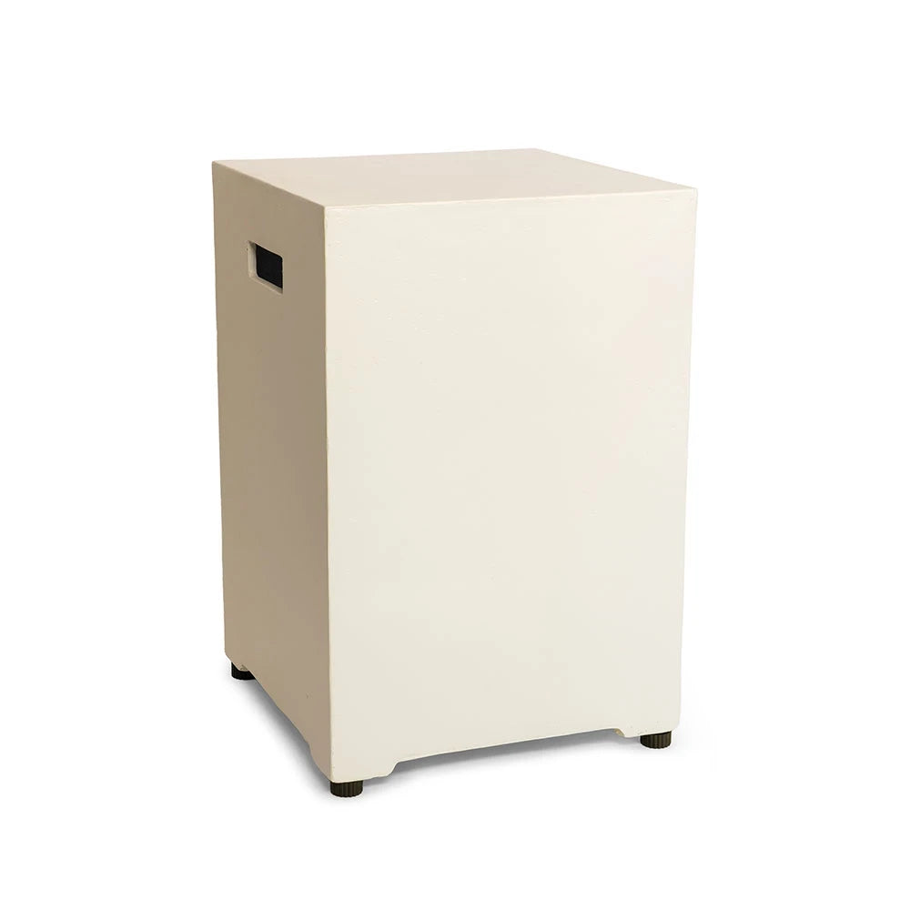 Gassflaskeskjuler – Firkantet – Oyster Beige