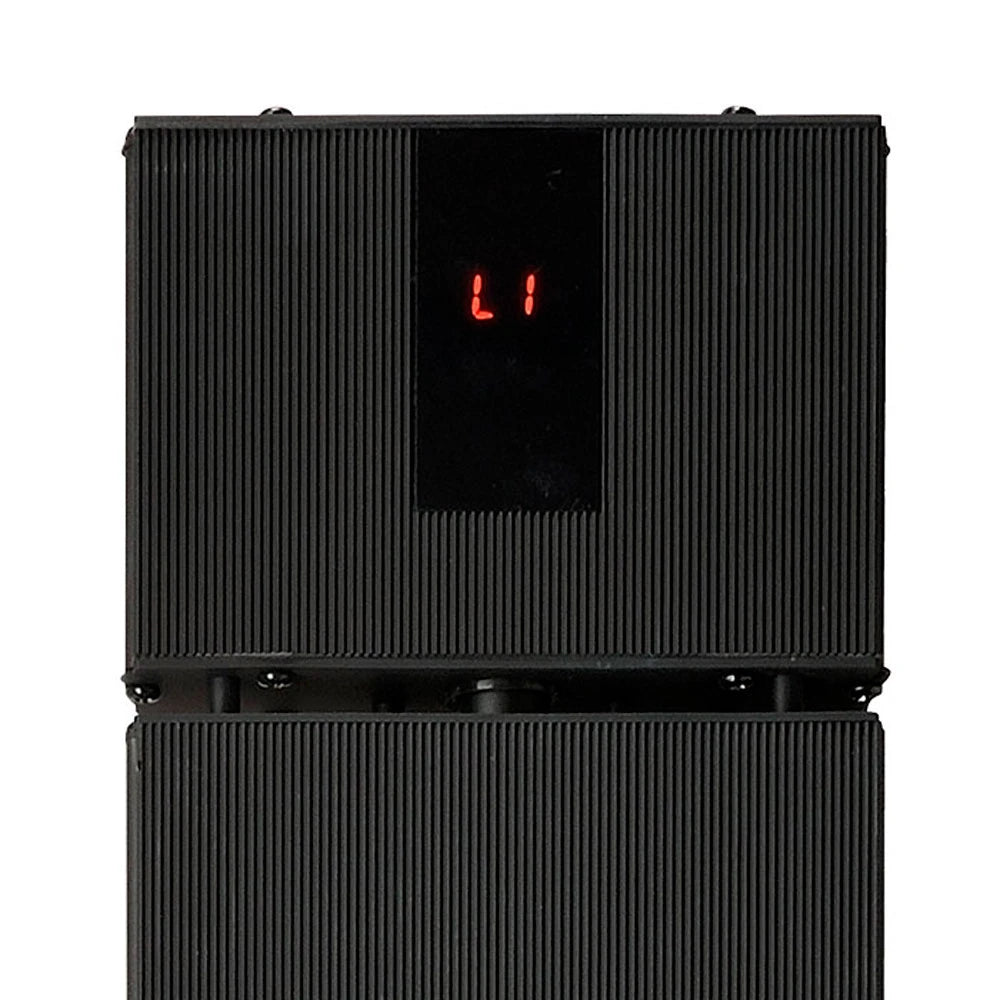 Heatstrip Design – 3200W – Svart – Fjernkontroll & App