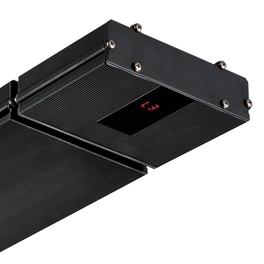 Heatstrip Design – 3200W – Svart – Fjernkontroll & App