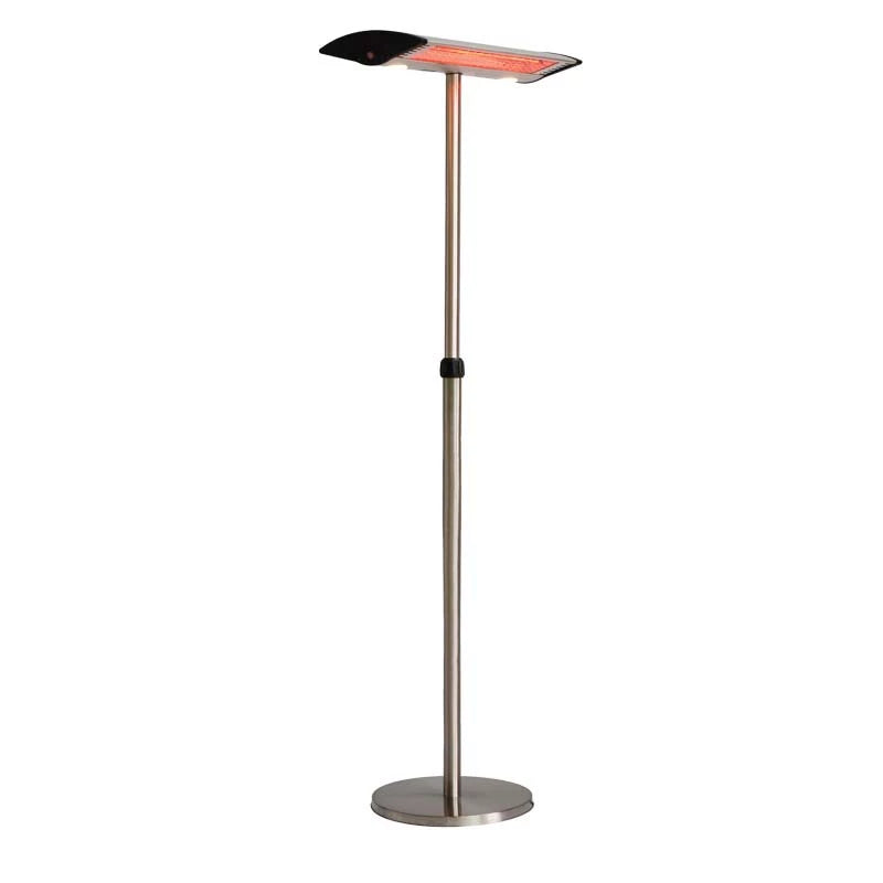Terrassevarmer – 1000/2000W – Sølv