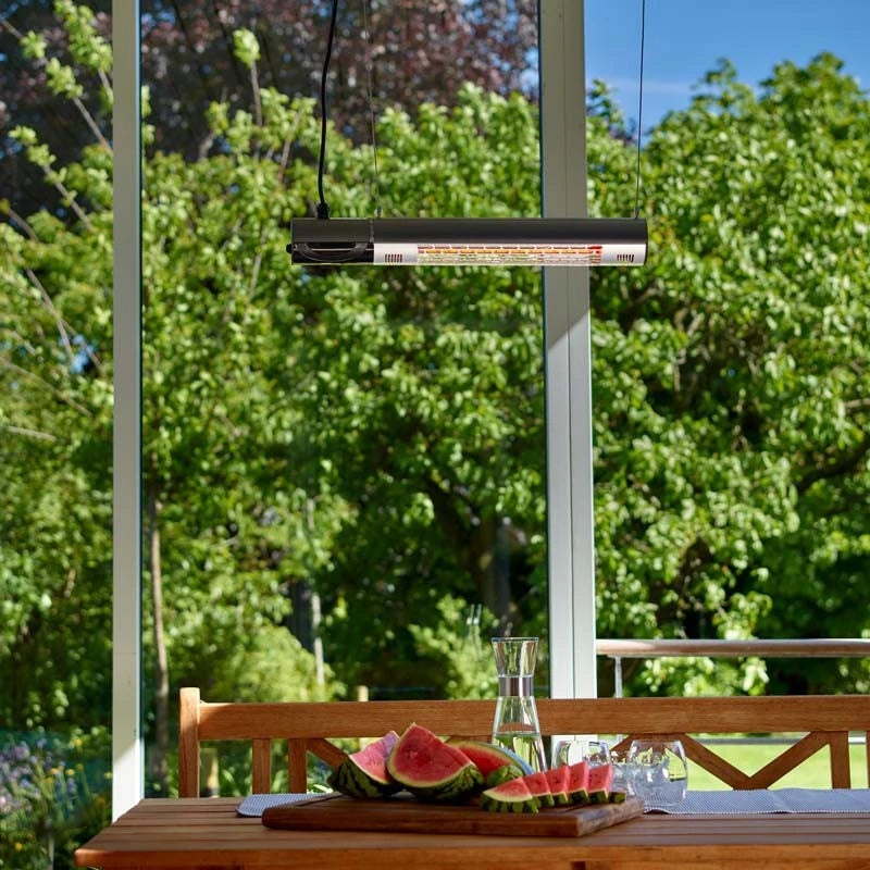 Terrassevarmer – 1500W – Fjernkontroll