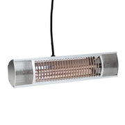Terrassevarmer – 1500W – 51 cm – Sølv