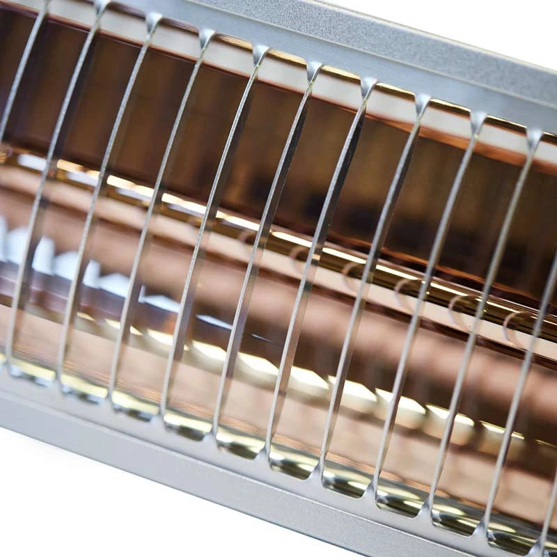 Terrassevarmer – 500/1000/1500W – Sølv