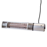 Terrassevarmer – 500/1000/1500W – Sølv