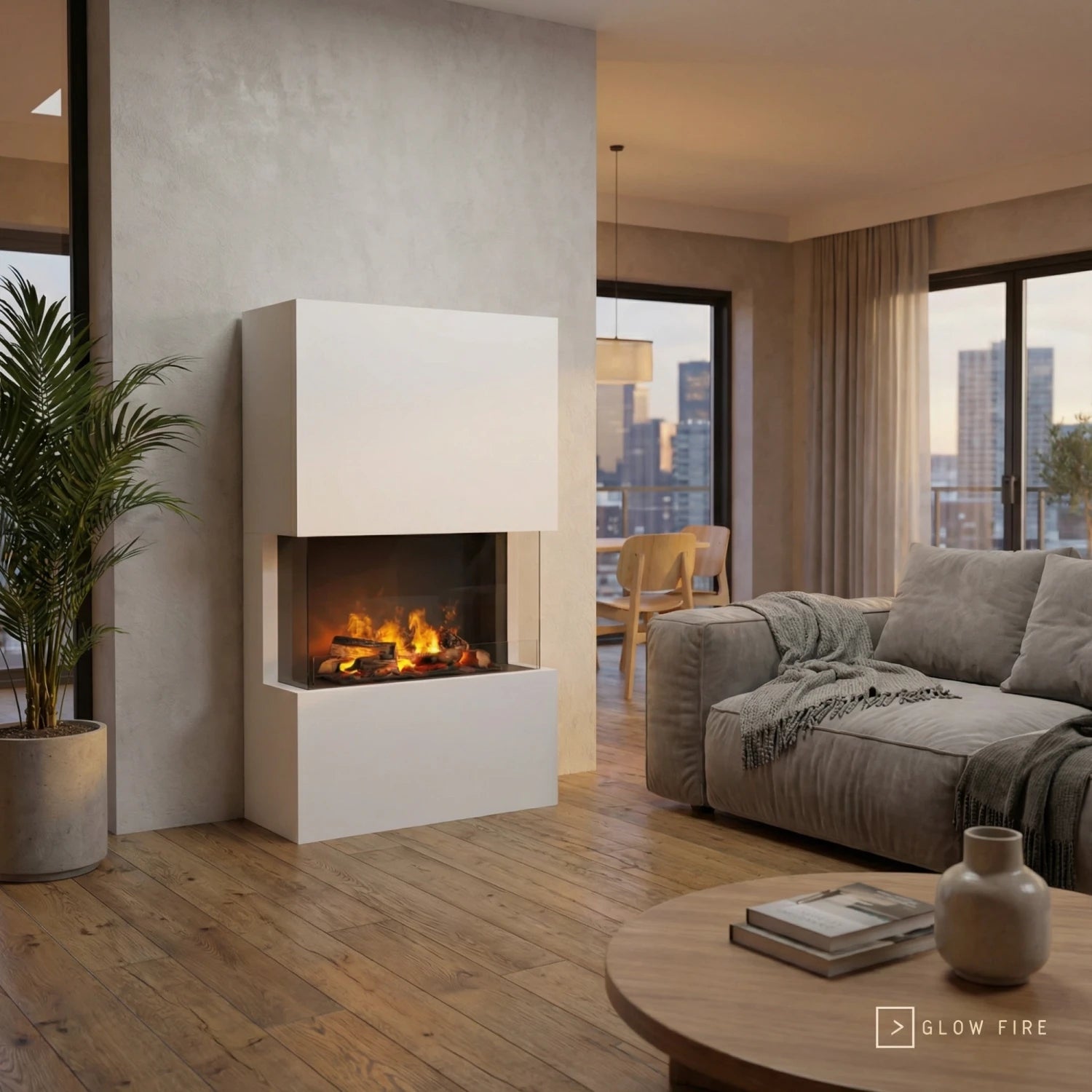 Tucholsky 3-sidig OMC 600 – Hvit