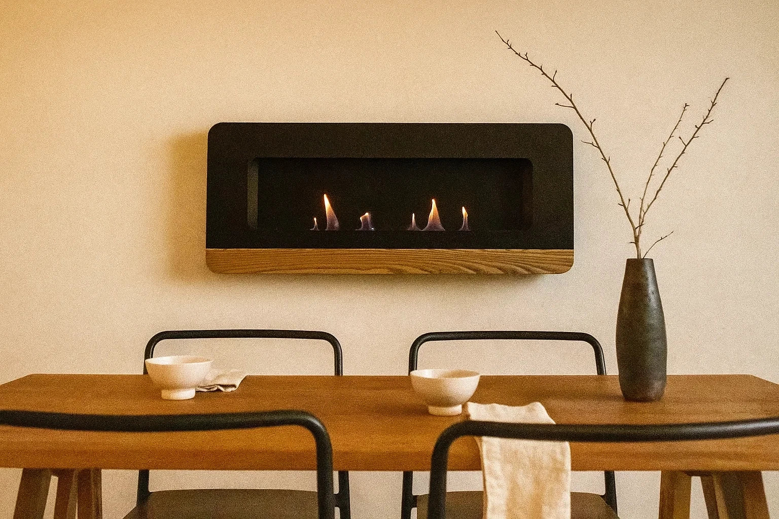 Cora Duo – Vegghengt – Svart