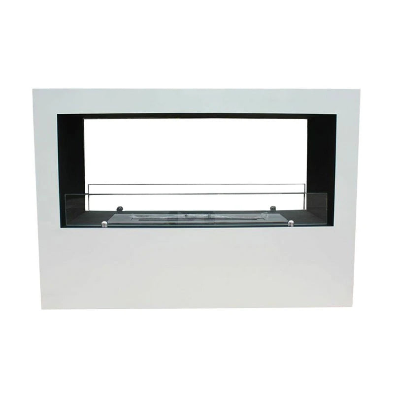 Lansing XL - White Freestanding Bio Fireplace