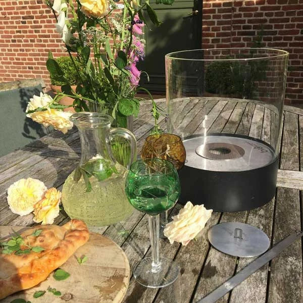 Southwark Bordbiopeis med glass – Svart