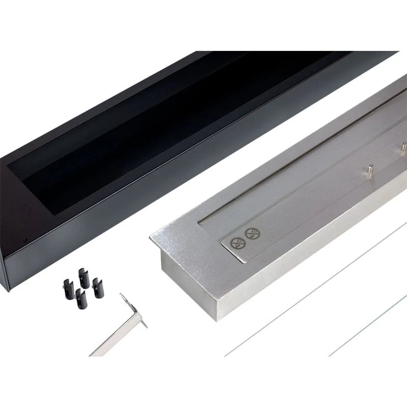 2-sidet biopeis til innbygging – Svart – 60,2 cm