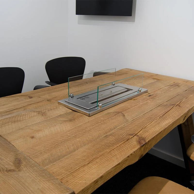 Stålrammeglass for 100 cm Superior-brenner