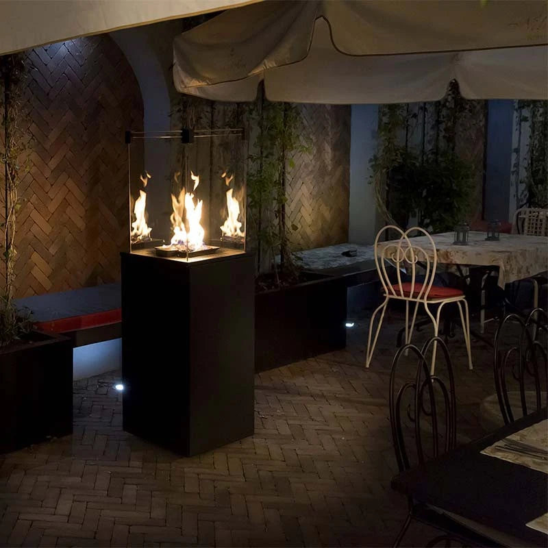 Deluxe Patio outdoor gasspeis - svart