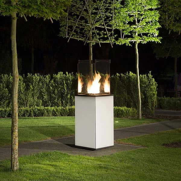 Deluxe Patio Remote outdoor gasspeis - hvit