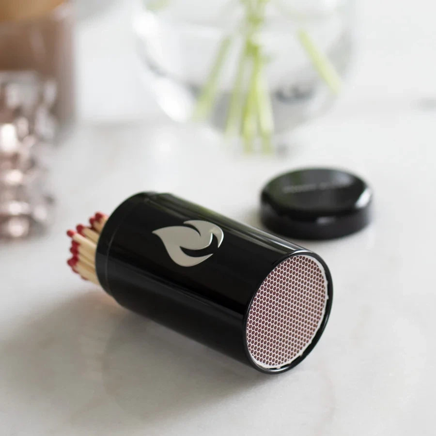 Designholder til fyrstikker – Svart