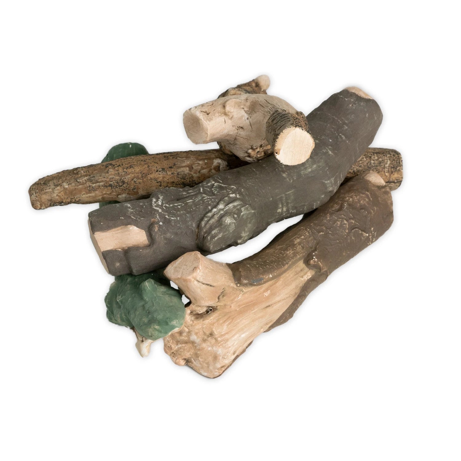 Keramisk ved – Blandet – 5 stk