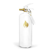 Brannslukningsapparat 2 kg – Hvit Gull emblem