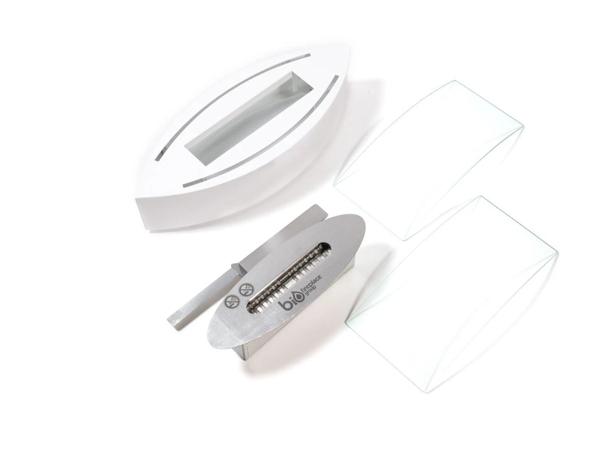 Oval bordbiopeis – Hvit