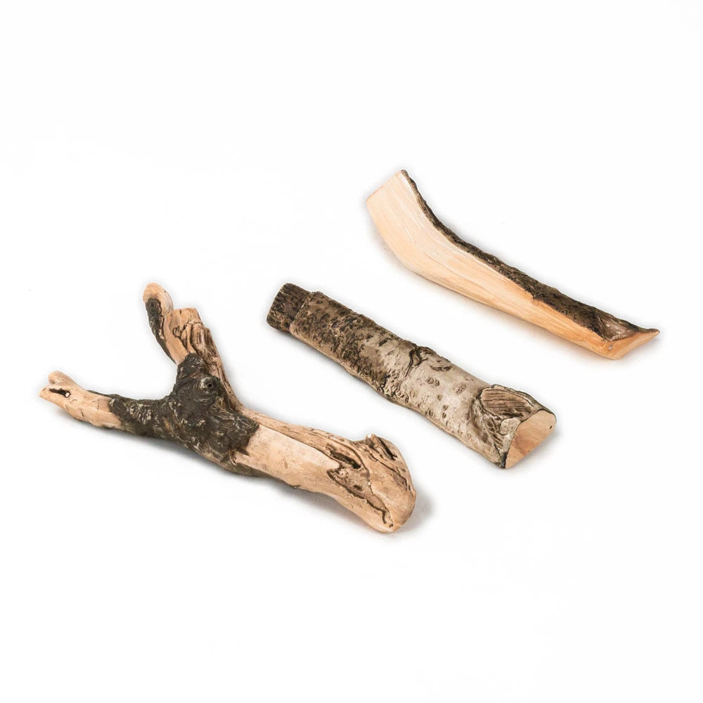 Keramisk ved – 3 stk