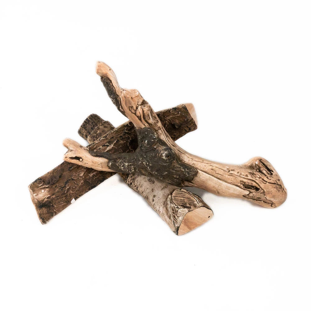Keramisk ved – 3 stk
