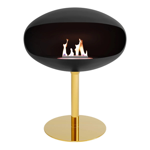 Cocoon Pedestal – Svart/Messingfot