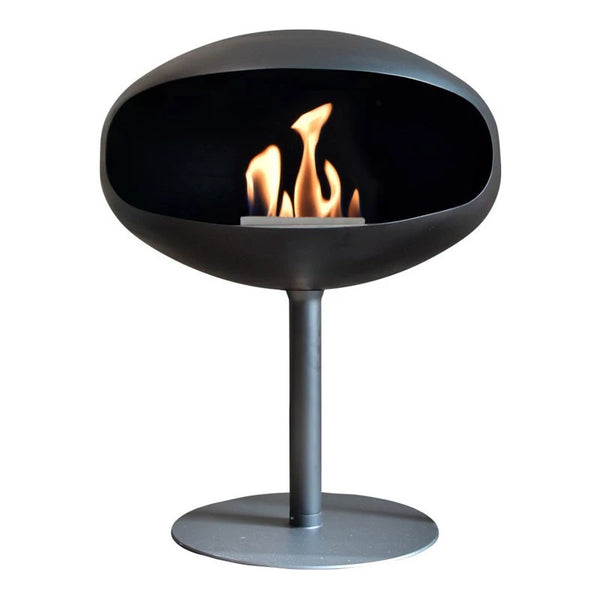 Cocoon Pedestal – Matt Svart m. Svart Fot