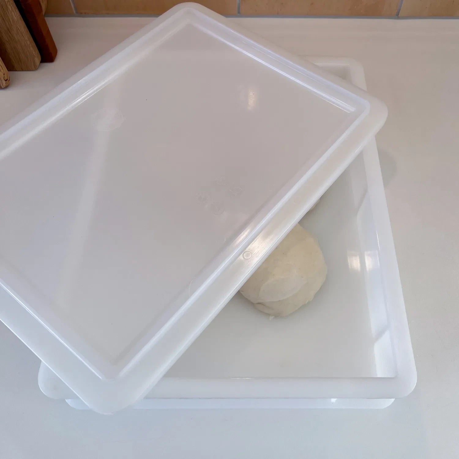 Pizzadeig Heveboks - 300x400 H70 mm