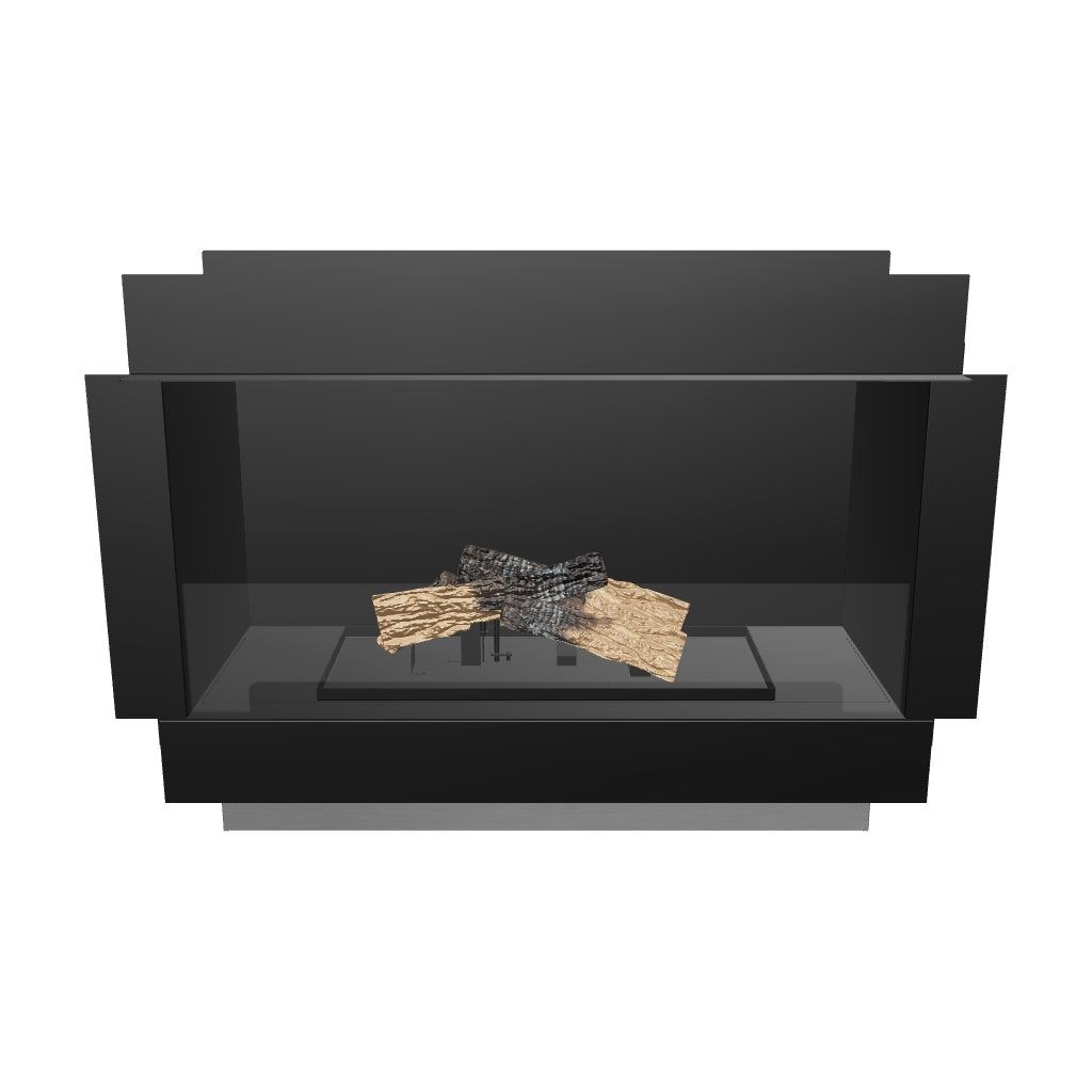 Flogs Box 1000 Single-Sided - Bioethanol Fireplace