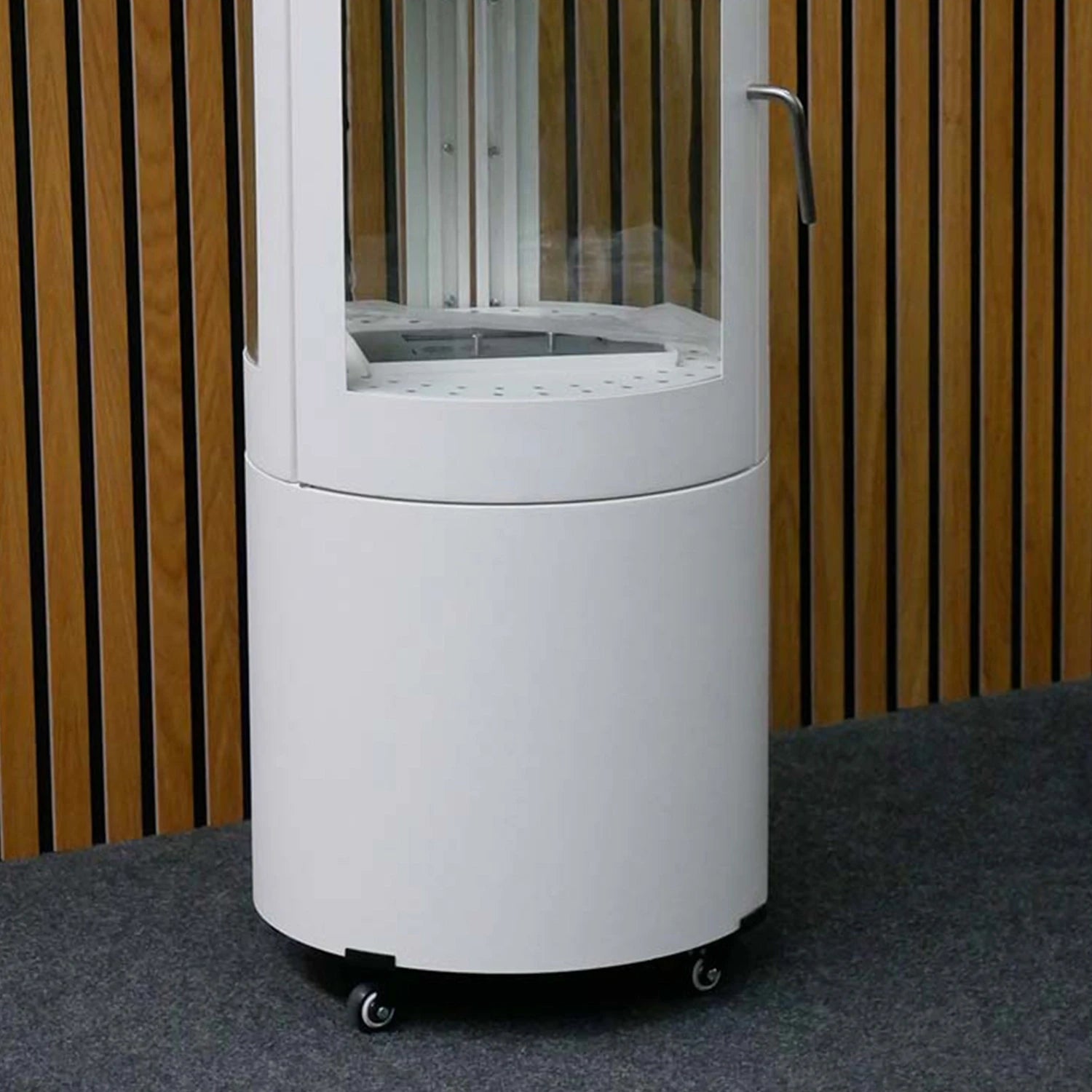 Tralle med hjul til biopeiser – Ø45 cm