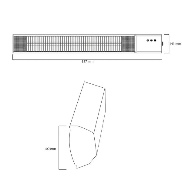 Royal Diamond 2500 watt svart