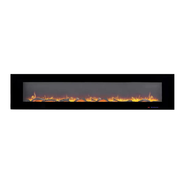 Azurite 213 cm - Vegghengt elektrisk peis