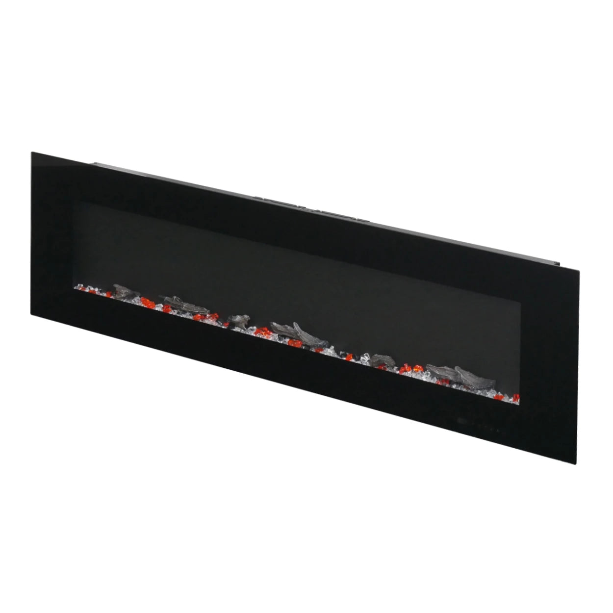 Azurite 213 cm - Vegghengt elektrisk peis