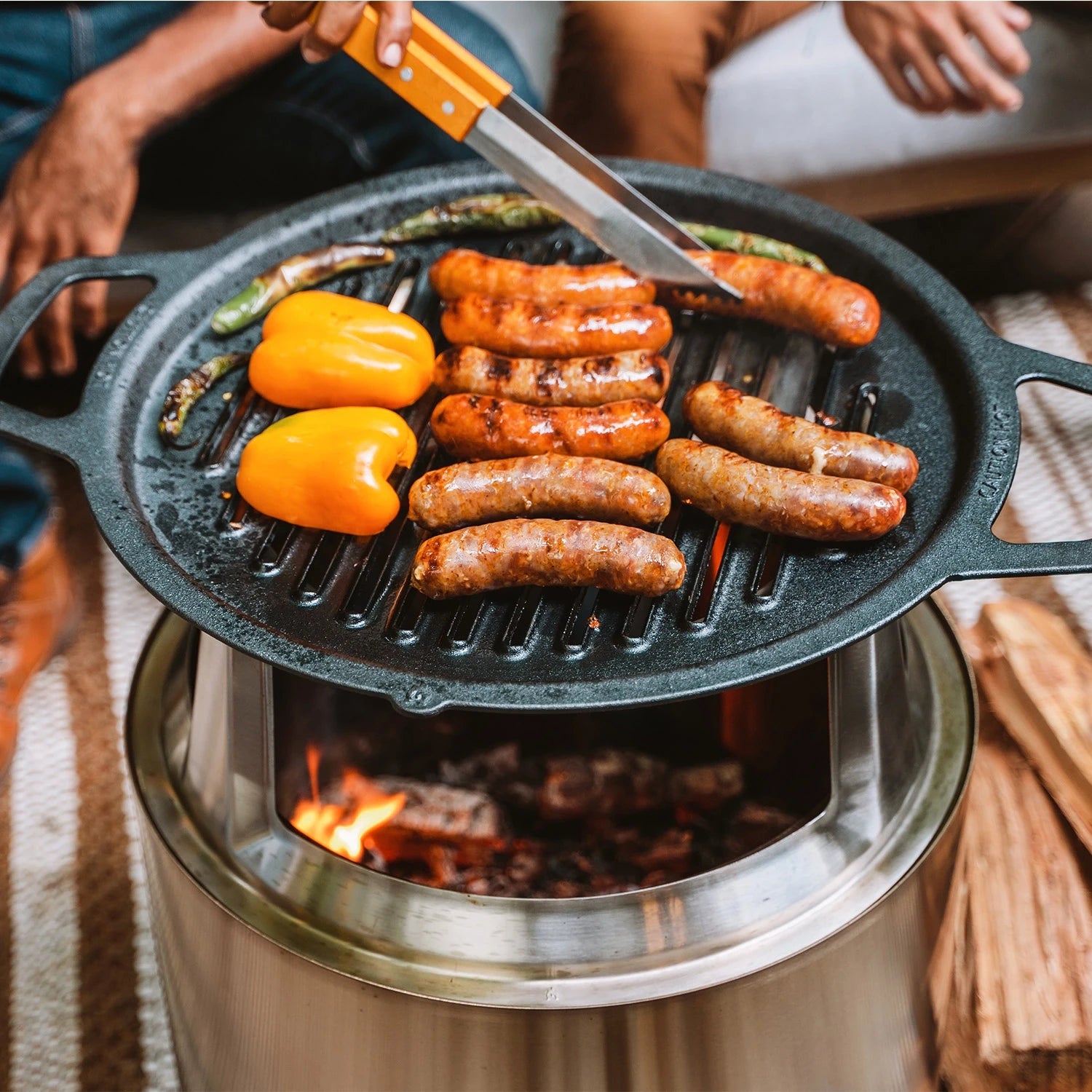 Bonfire Grilltopp + HUB