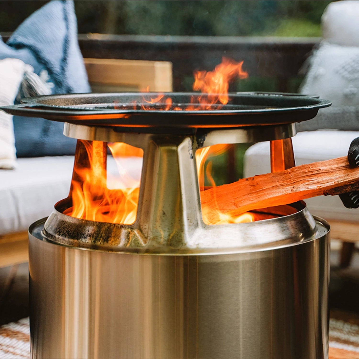 Bonfire HUB – rustfritt stål