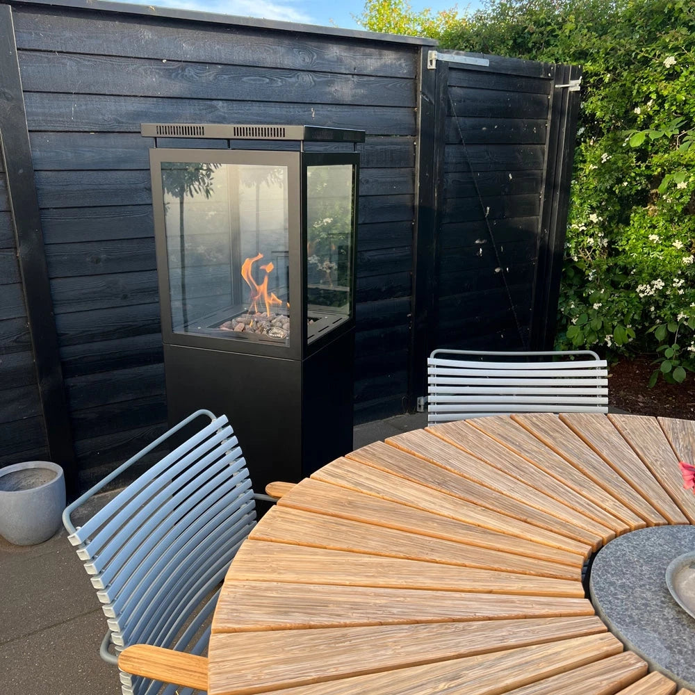 Muztag Murcia Gass terrassevarmer – Svart