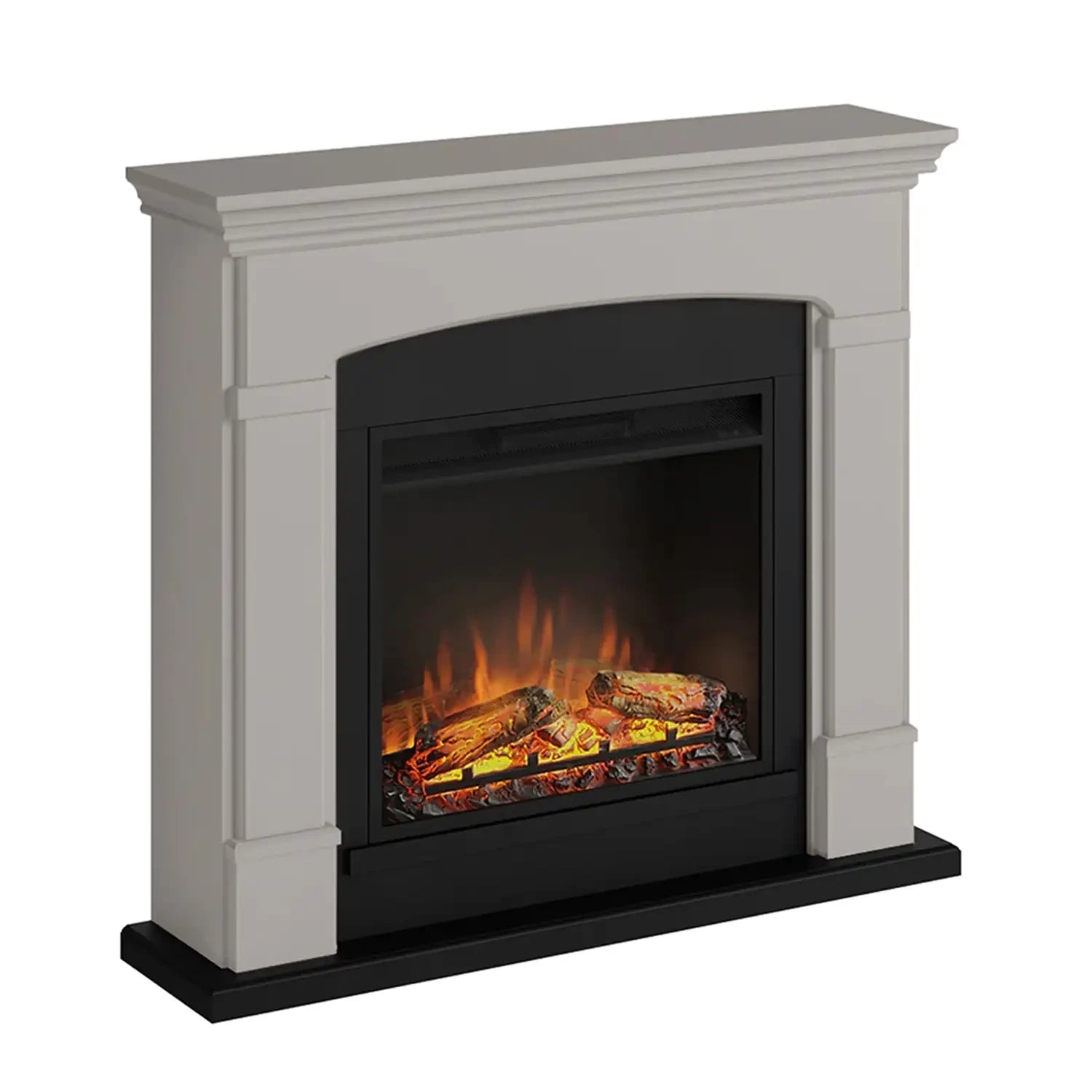 Helmi Tradisjonell Elektrisk Peis - Beige
