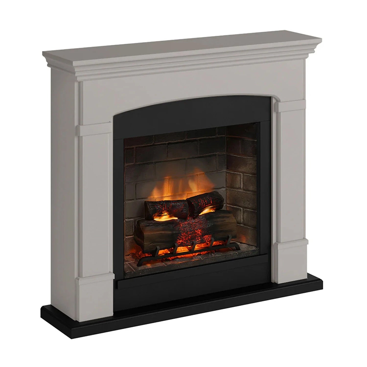 Helmi Tradisjonell Elektrisk Peis - Beige