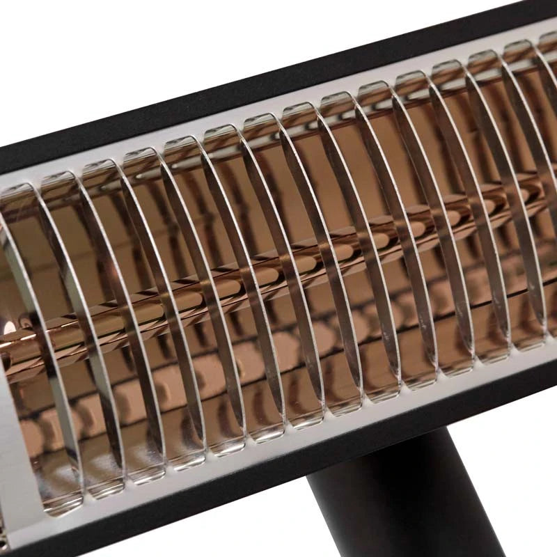 Terrassevarmer – 1500W – Svart