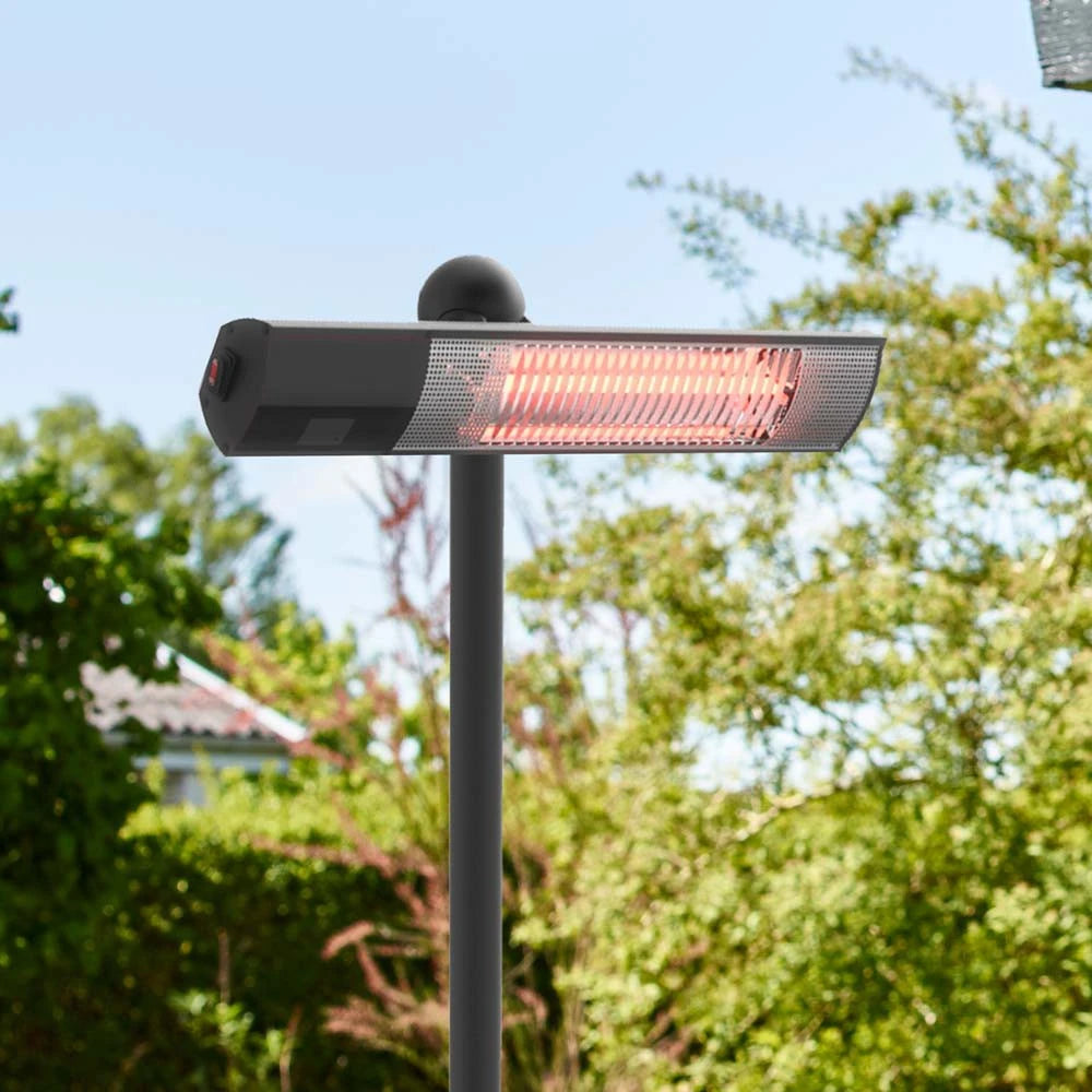 Terrassevarmer – 1500W – Svart