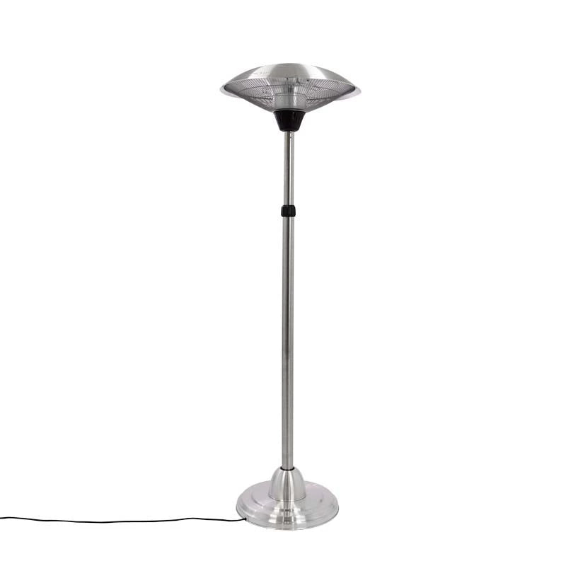 Terrassevarmer – 900/1200/2100W – Sølv