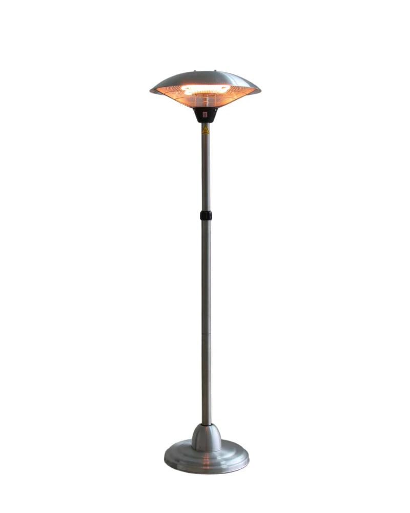 Terrassevarmer – 900/1200/2100W – Sølv