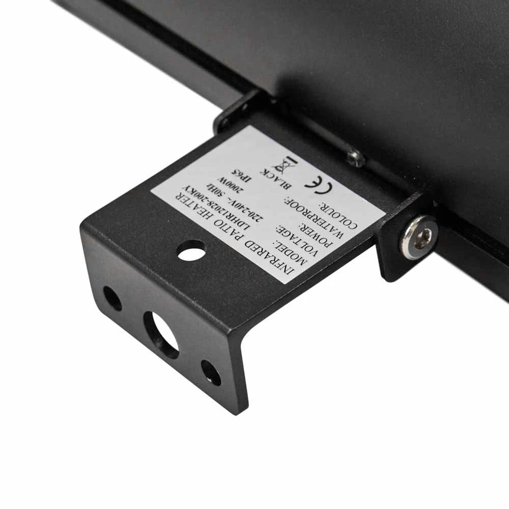 HEAT1 ECO High-Line – 1500W – Svart
