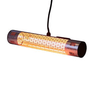 Terrassevarmer – 1500W – Svart
