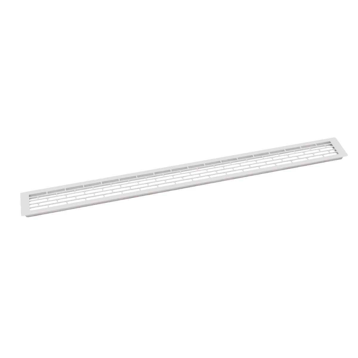 Ventilasjonsrist – Hvit – 100×9 cm