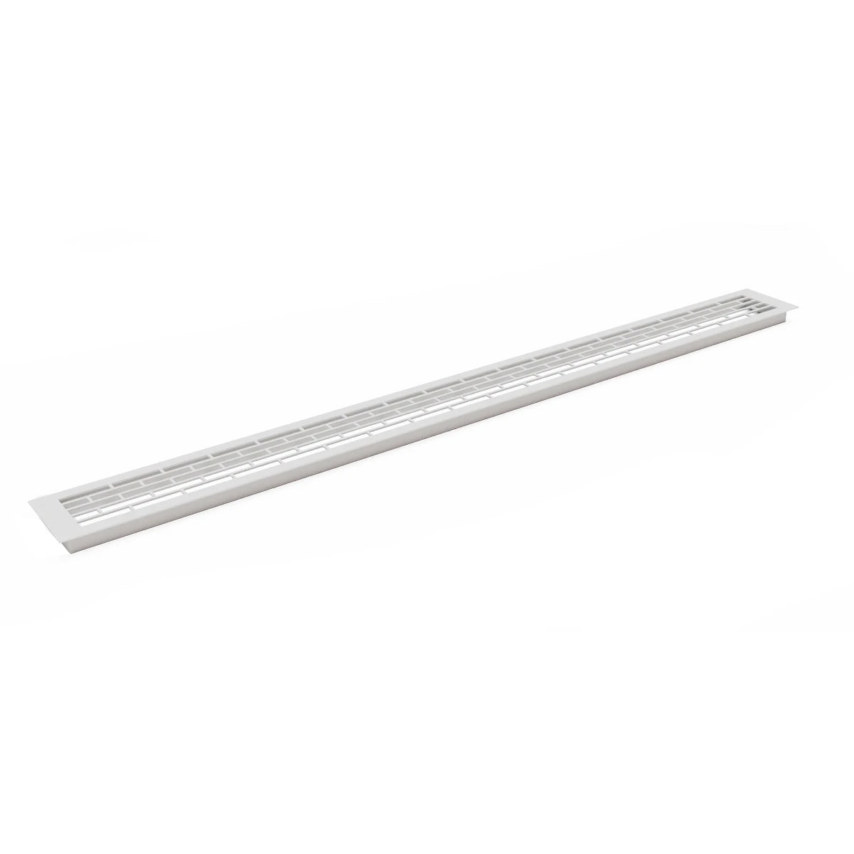 Ventilasjonsrist – Hvit – 100×9 cm