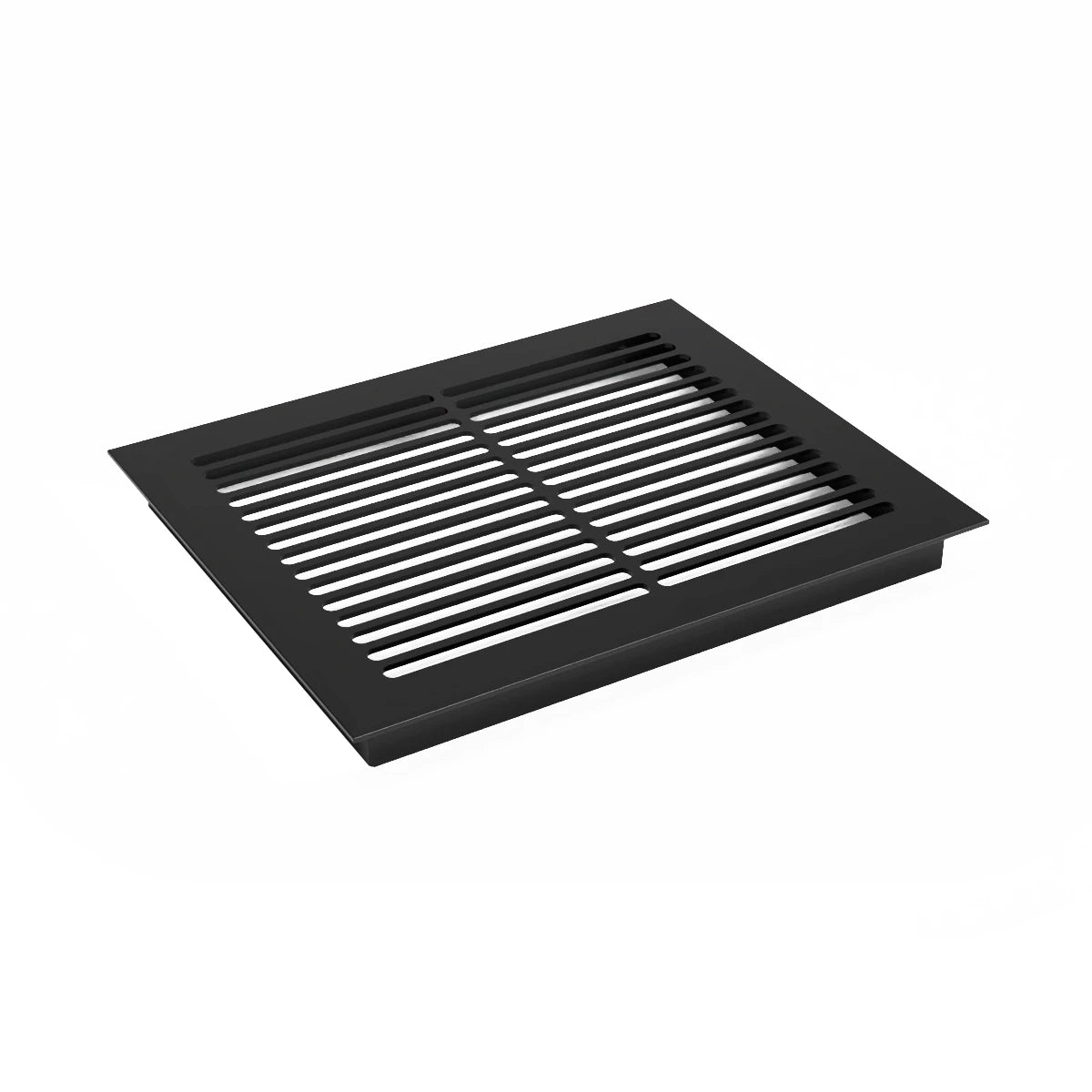 Ventilasjonsrist – Sort – 25×20,5 cm