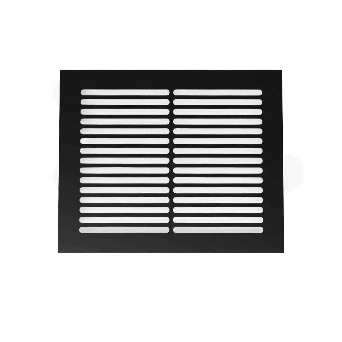 Ventilasjonsrist – Sort – 25×20,5 cm