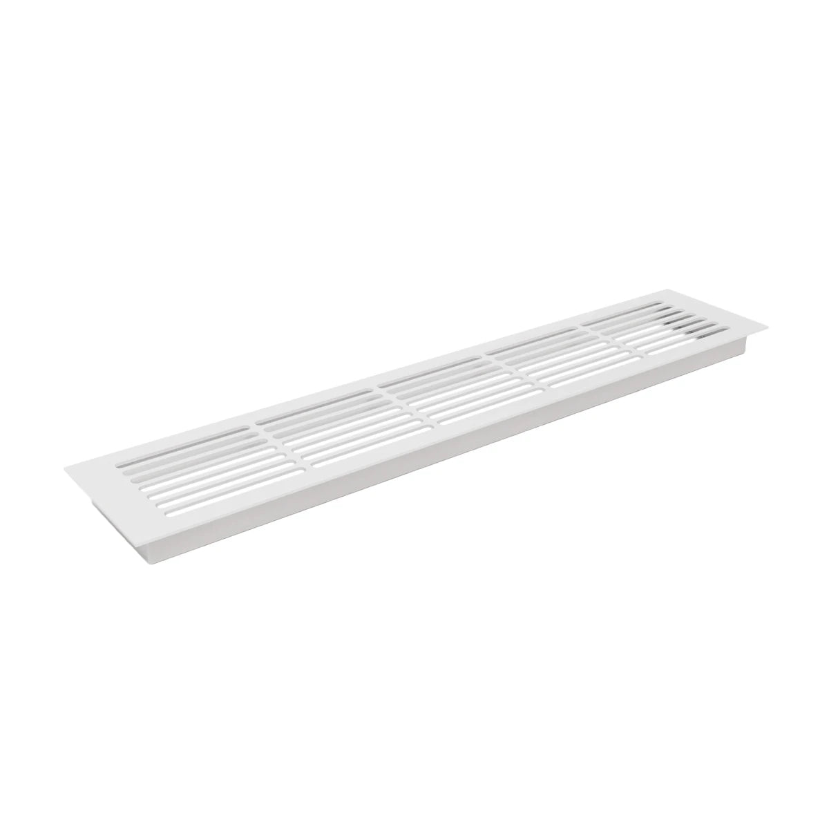 Ventilasjonsrist – Hvit – 50×10 cm