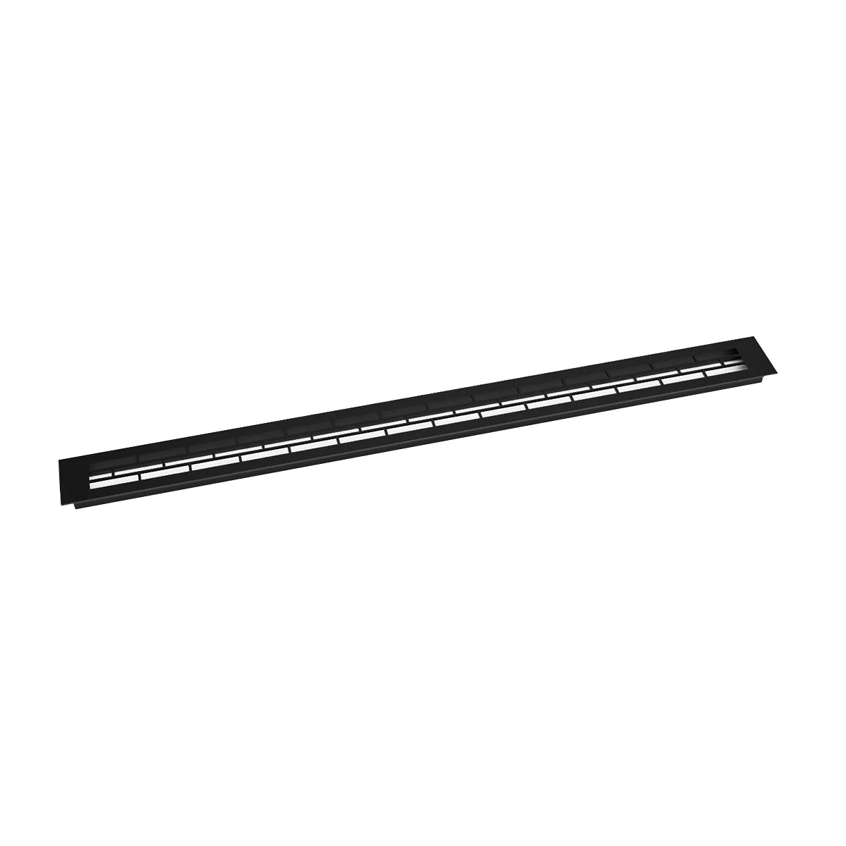 Ventilasjonsrist – Sort – 80×6,5 cm