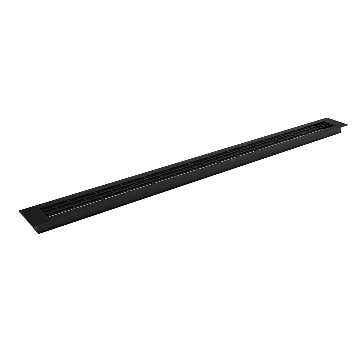 Ventilasjonsrist – Sort – 80×6,5 cm